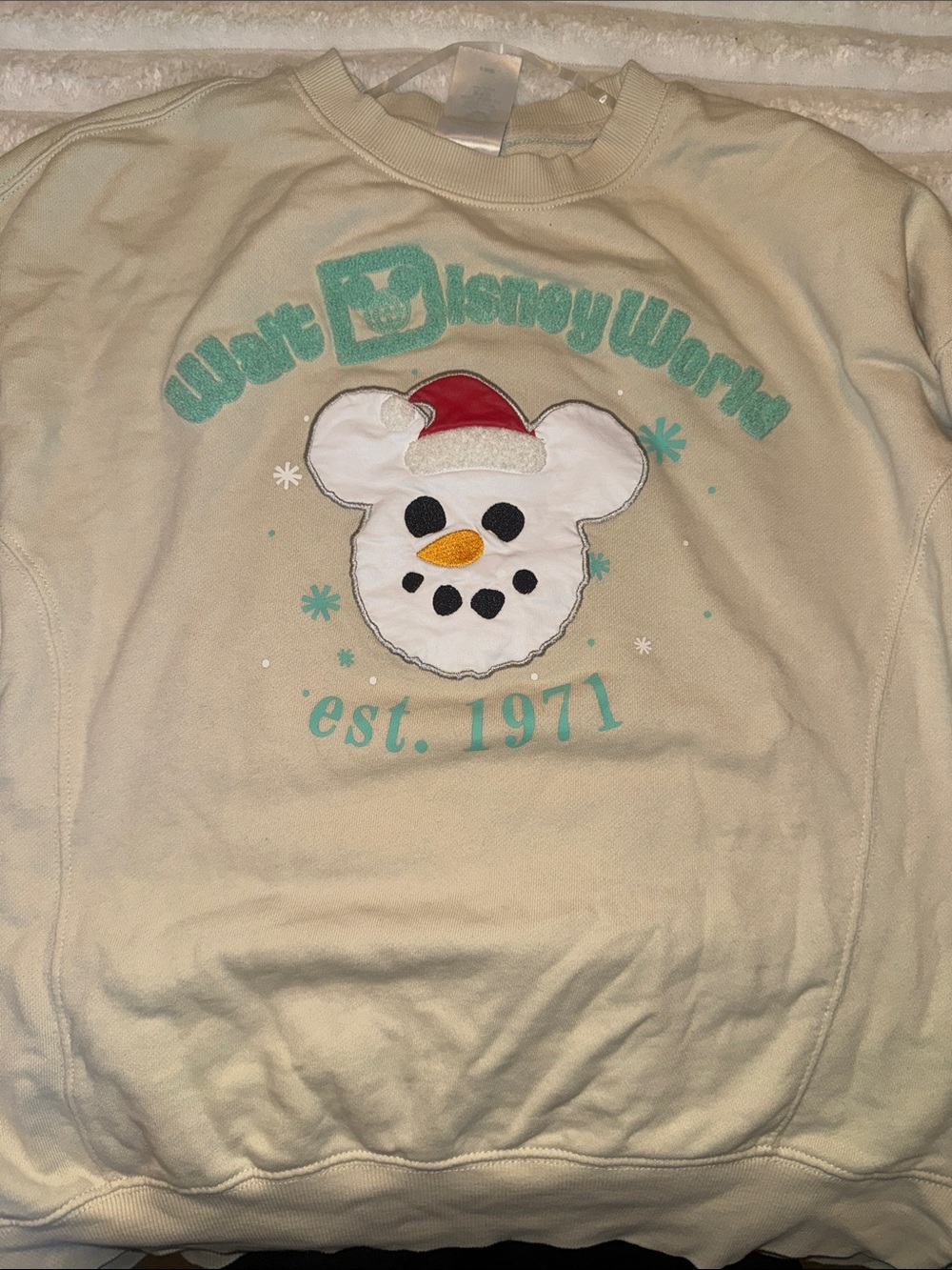 Disney Holiday Snowman Sweatshirt